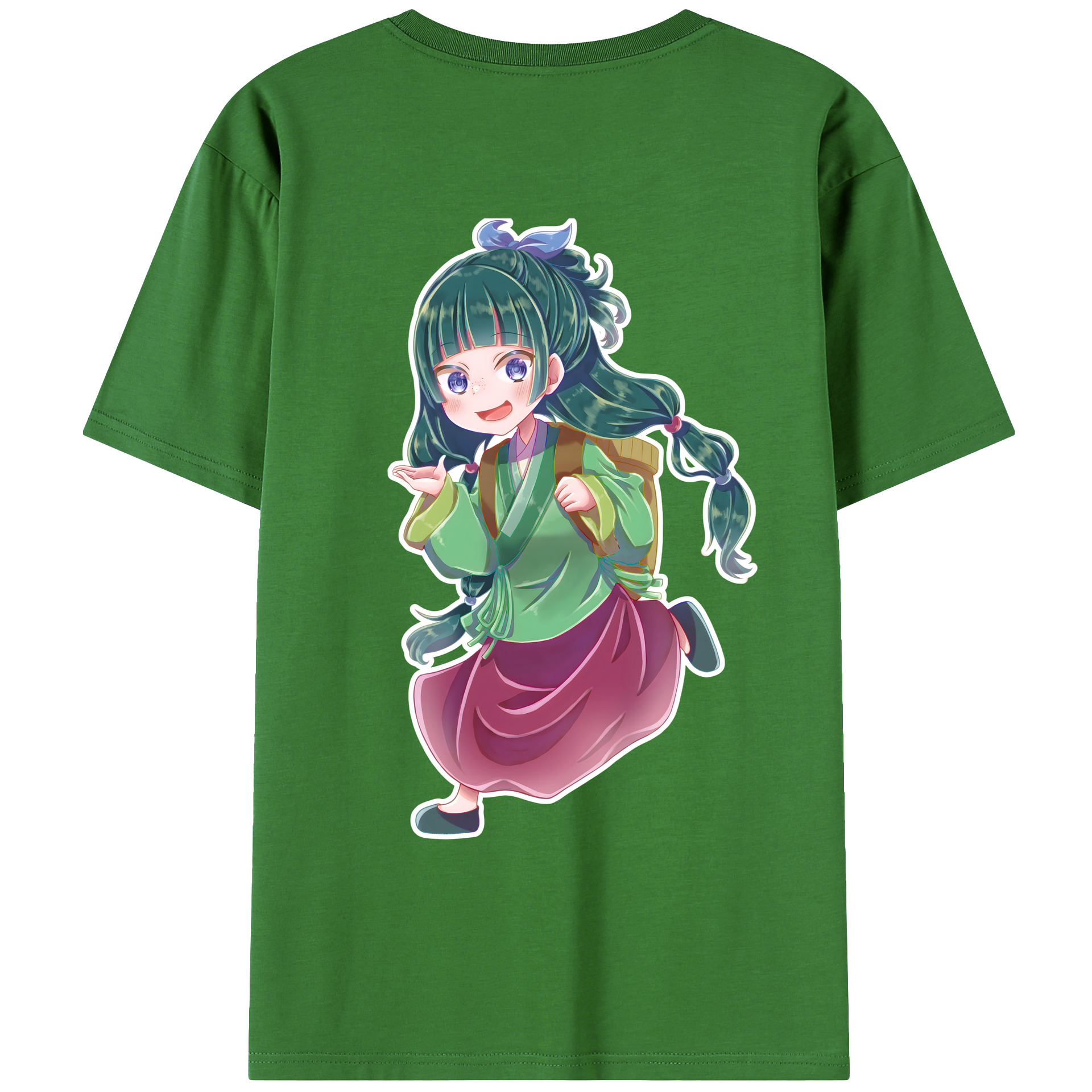 （画像用） 薬屋のひとりごと The Apothecary Diaries レディース半袖Tシャツ(バックプリント)
